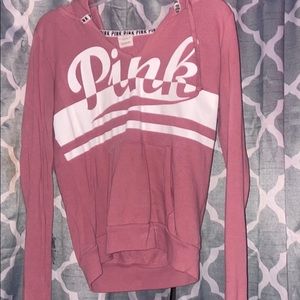 pink everyday lounge hoodie